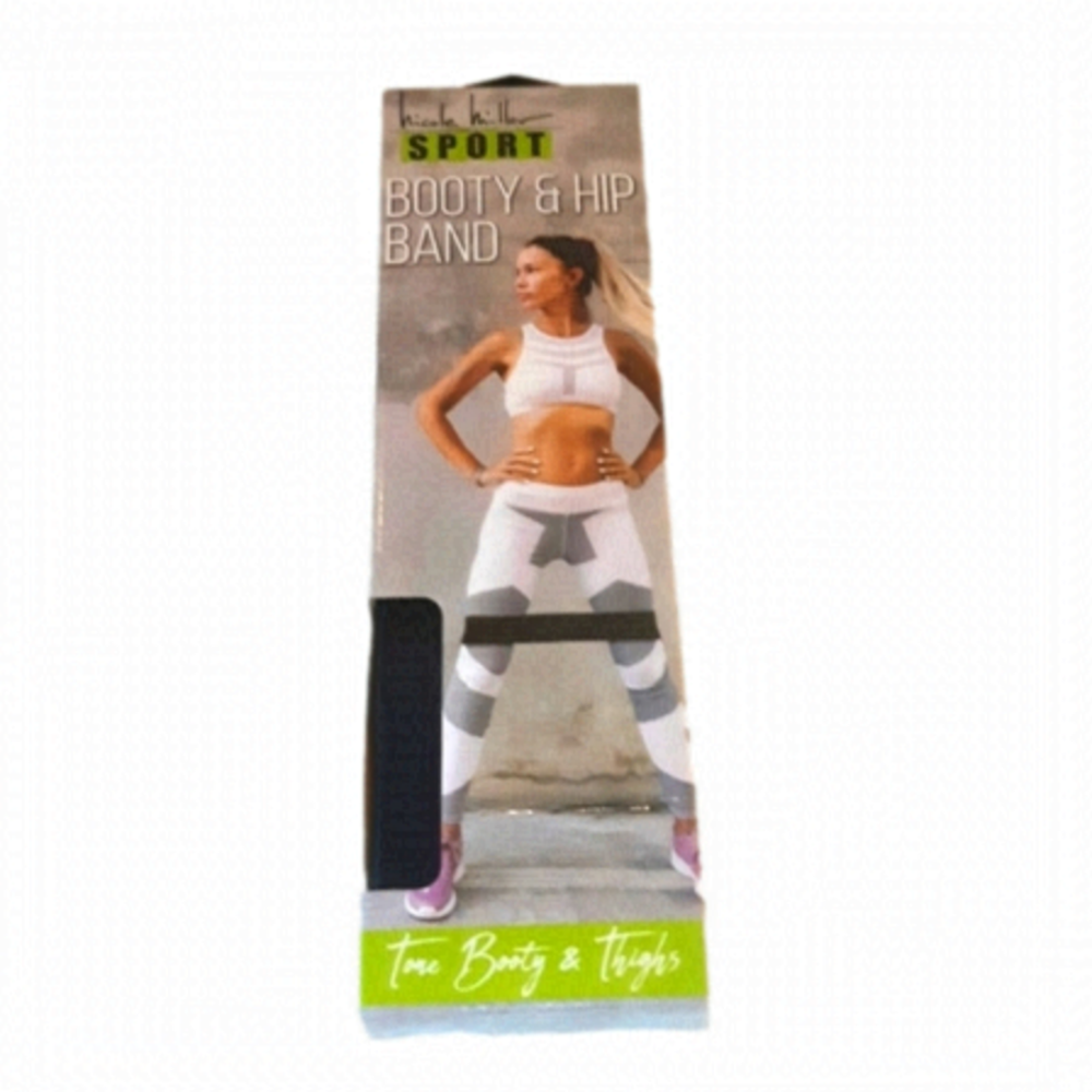 💋NWOT💋Nicole Miller Sport black booty/hip/thighs workout exercise band